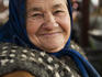 Portrait of market woman, Green Market, Central Belgrade.