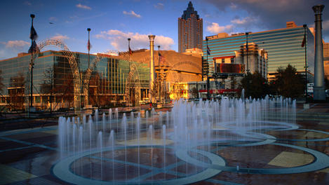 Centennial Park fountain, Atlanta