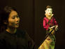 'Hobby Hut puppet troupe' stage performance of Hun Krabok (Thai rod puppet).