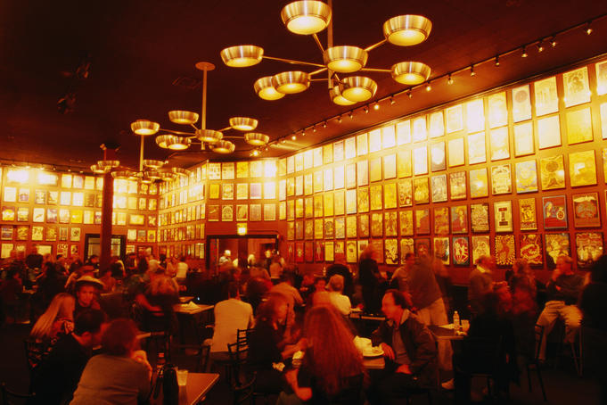 Poster room at Fillmore Auditorium.