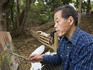Painter in Ueno Park.