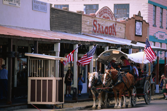Southwest USA: old West & silver screen towns