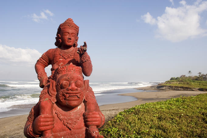 Hindu statue.