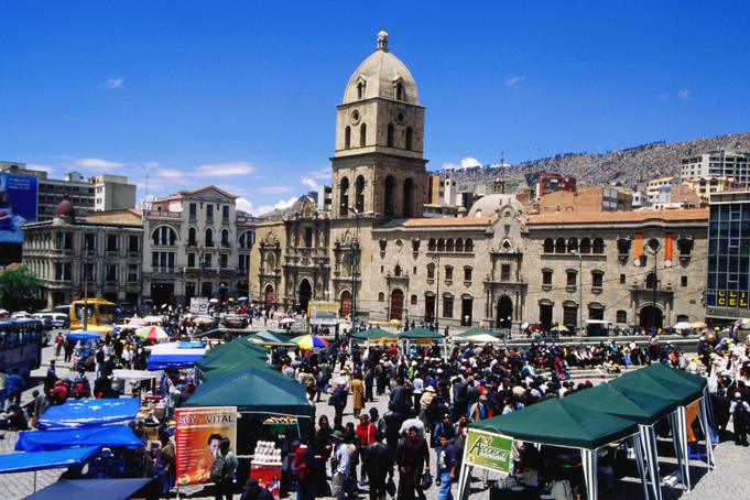 Iglesia de San Francisco in Plaza San Francisco.