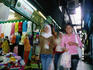 Local women shopping in aracde.
