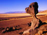 Mushroom Rock, Mojave Desert.