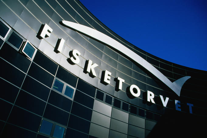 Exterior of Fisketorvet shopping centre.