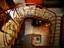The beautiful Art Nouveau stairwell of the Musee Horta in Brussels, Victor Horta designed the two buildings that make up the museum as a place to entertain the people, a project based on Socialist principles
