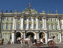 Horse and carriage outside Hermitage Museum.