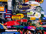 Taxis and shop signs, Khaosan Road.