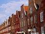 Historic building facades, Dutch Quarter, Potsdam.