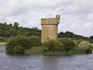 Castle on island in Lough Erne.