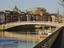 Ha'penny Bridge over Liffey River.