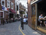 Diners on Ashton Lane, West End.