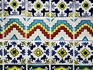 Colourful tiles.