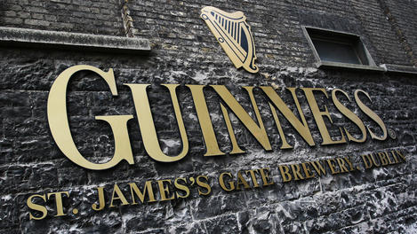 Guiness Brewery at St James's Gate.
