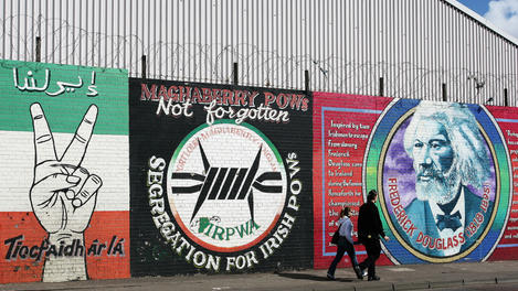 Mural on Falls Road.