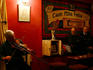 Musician playing in local pub.