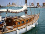 Boats in harbour.