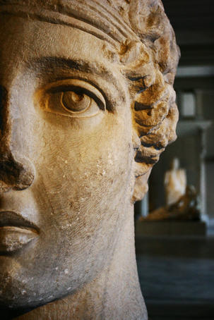 Sculpture at Archeological Museum.