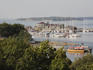 Liuskasaari island from Kaivopuisto park.