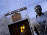 Grave site and statue of Luis Angel Firpo (Argentine sports hero), Recoleta Cemetery.