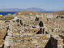 Ruins, Delos, Cyclades Islands.