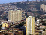 Cityscape of the harbour hills near Bella Vista, Valparaiso