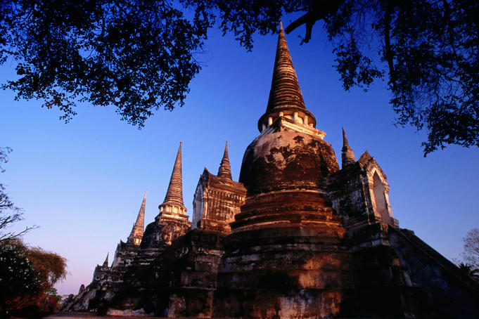 Stupa of Wat Phra Si Sampeth.
