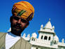 Caretaker in Jaswant Thanda cenotaph.