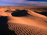 Grand Erg Oriental desert sand dunes, Bir Aouine.