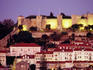 St George's Castle at night.