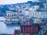 Buildings along waterfront, Posilipo.