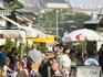 Alfresco diners, Naschmarkt.