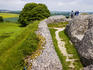 Iron Age hillfort at Old Sarum.