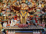 Highly decorated Sri Lankan Hindu temple or Kovils.