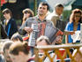 Musician at the Naschmarkt.