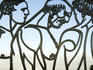 Iron gates constructed by Gustav Vigeland, Vigeland Park.