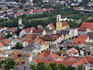 Aerial view of Kelheim.