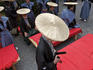 Men in traditional costume, Jidai Matsuri (Festival of the Ages).