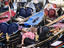 Moored gondolas, Bacino Orseolo.
