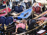 Moored gondolas, Bacino Orseolo.