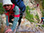 Hiker, GR20 walking trail, Corsica