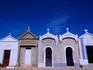 Crypts at cemetery.