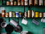 Kitchen shelves in museum at British Antarctic Survey Base A, Port Lockroy.