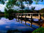 Small jetty, Lake Daylesford, Australia