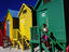 bathing huts, Muizenberg Beach