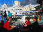 Diners at Victoria and Alfred Waterfront.
