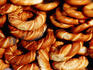 Obwarzanki (Polish bagels) for sale.