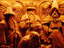Bas-relief carved in salt, Chapel of the Blessed Kinga, Wieliczka Salt Mine.